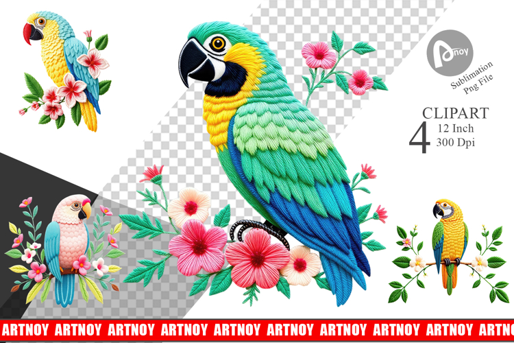 Macaw Clipart Image 24