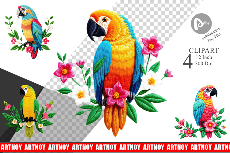 Macaw Clipart Image 23