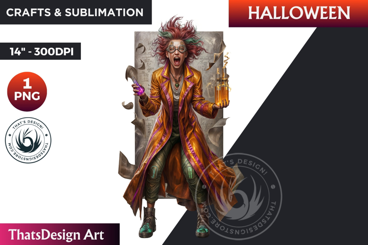 Mad Scientist Clipart