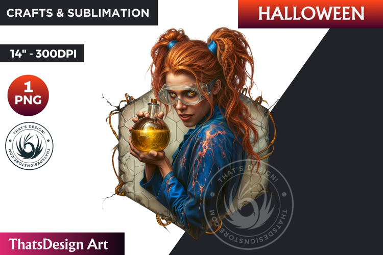 Mad Scientist Clipart Image 22