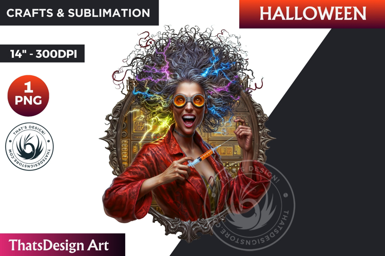 Mad Scientist Clipart Image 24