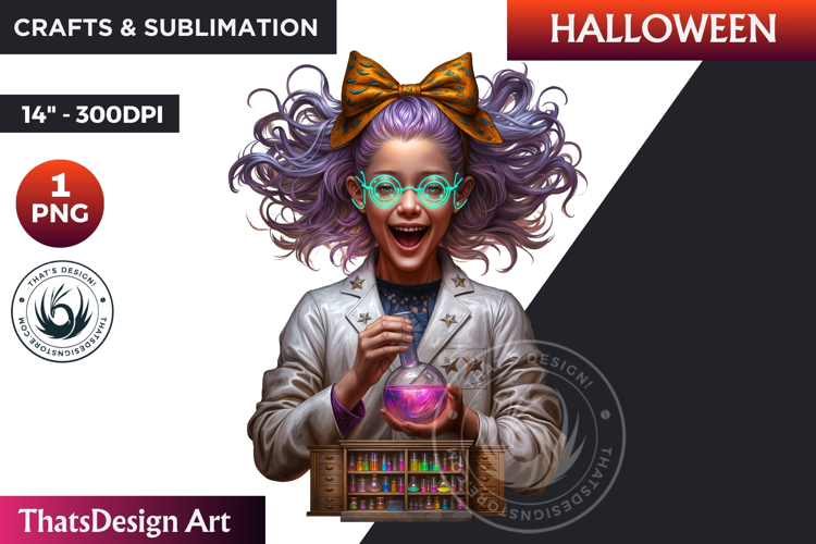 Mad Scientist Clipart Image 7