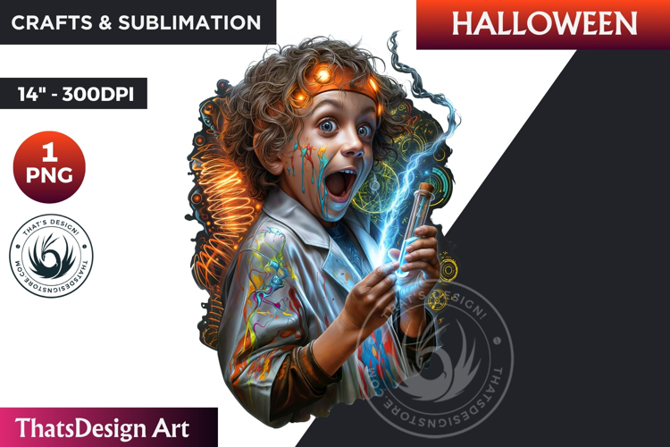 Mad Scientist Clipart Image 4