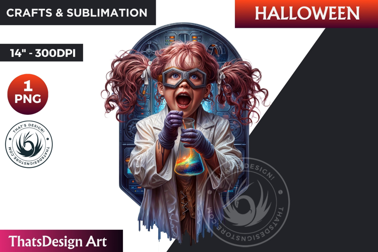 Mad Scientist Clipart Image 3