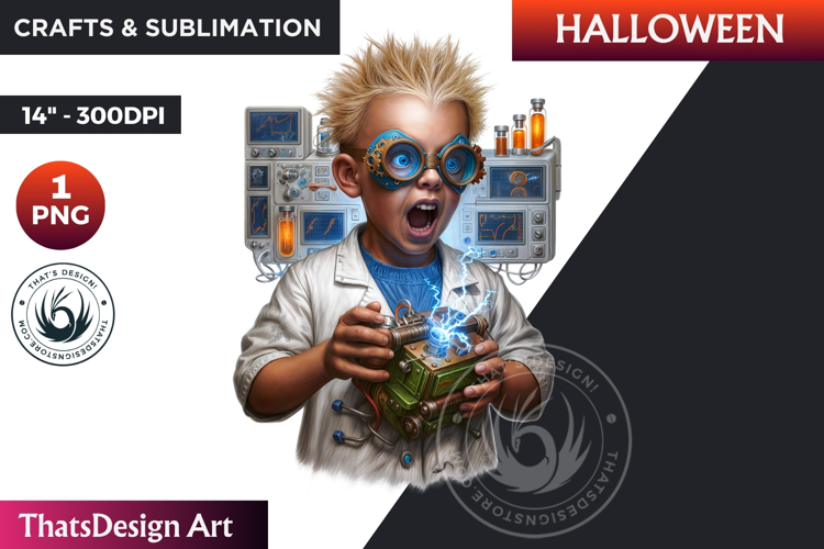 Mad Scientist Clipart