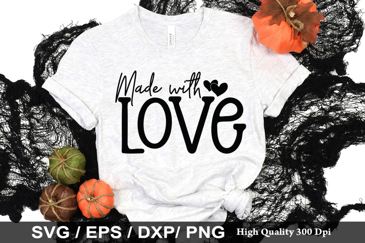 Made with love SVG - Halloween Design