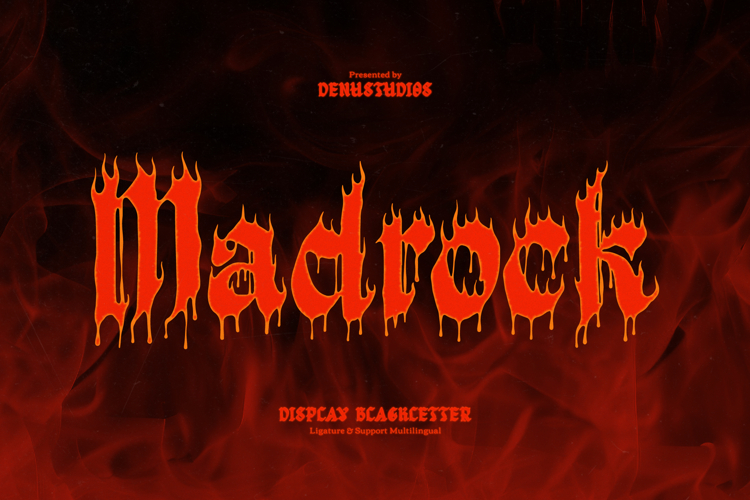 Madrock | Display Blackletter