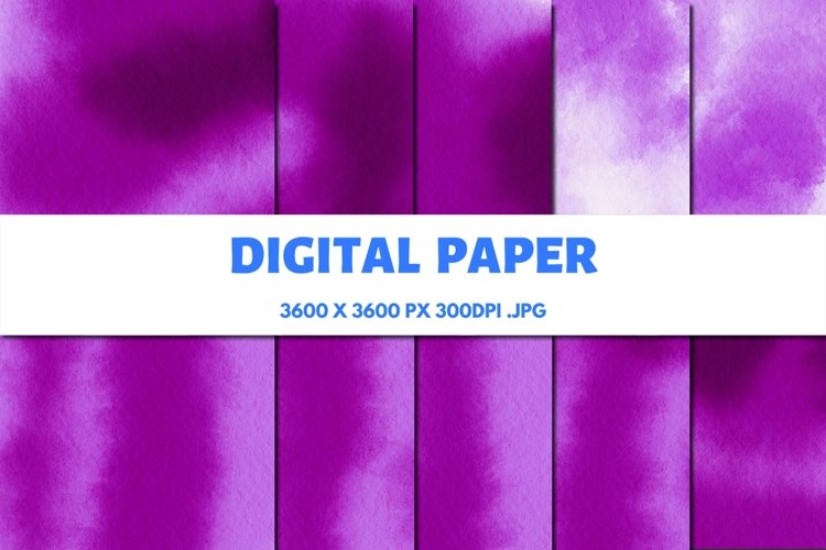 Magenta Watercolor 3 Digital Papers