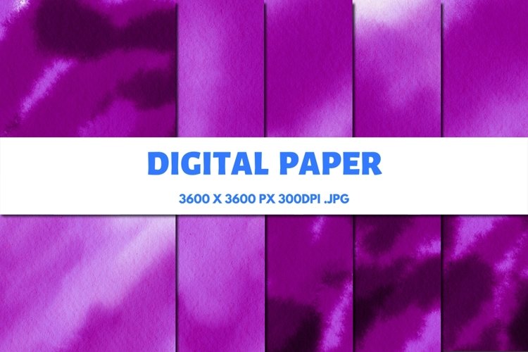 Magenta Watercolor 4 Digital Papers