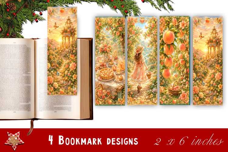 Fancy fabulous bookmarks, Sublimation Printable