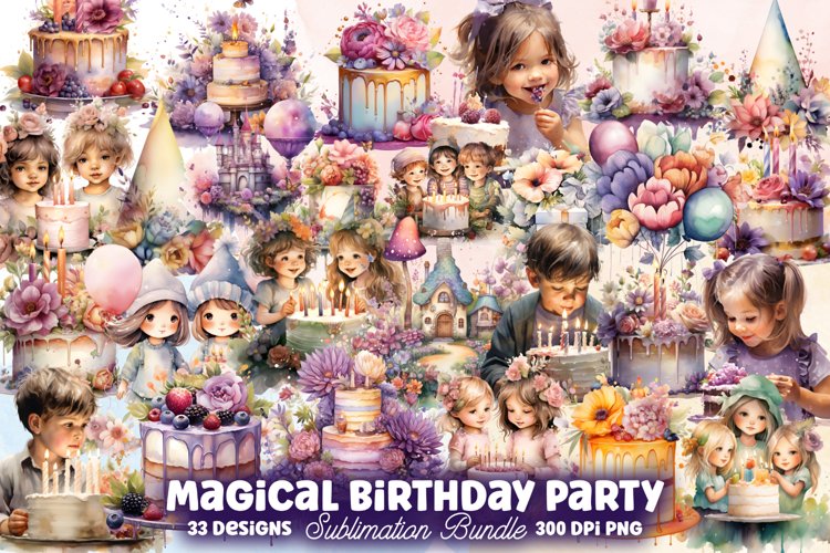 Birthday Party Clipart Image 16