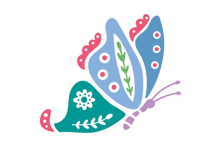 Magical Butterfly SVG Cut File