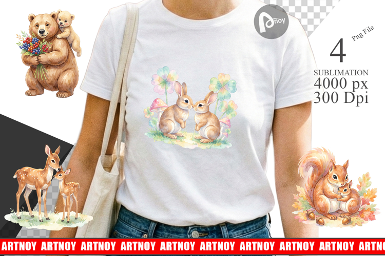 Magical Forest Motherhood Sublimation