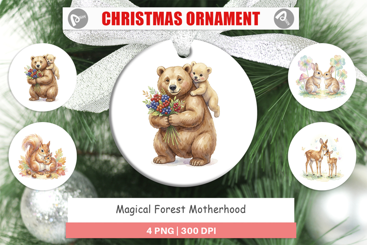 Magical Forest Motherhood Ornament