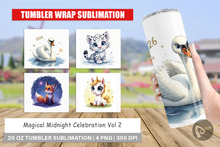 Magical Midnight Celebration Tumbler