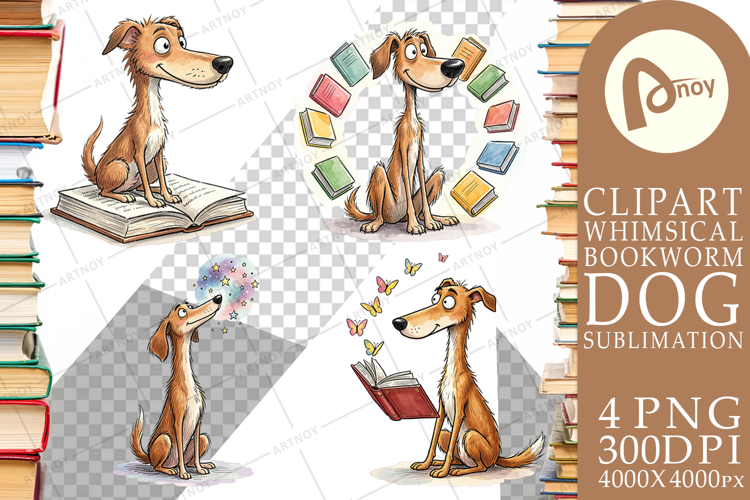 Magical Storytime Dog Sublimation