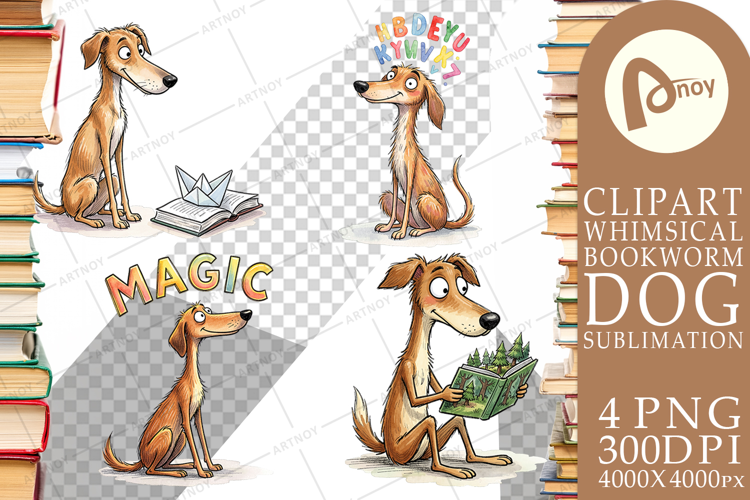 Magical Storytime Dog Sublimation