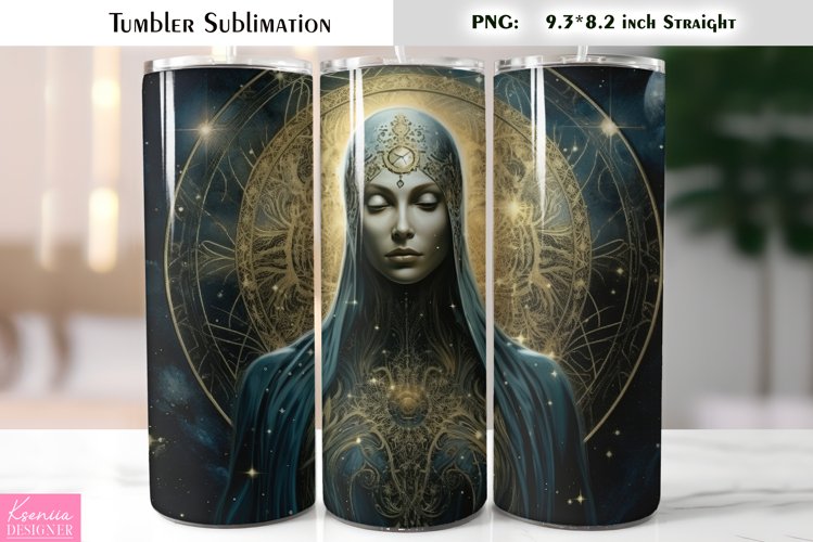 Celestial Tumbler Sublimation|Magic Tumbler example image 1