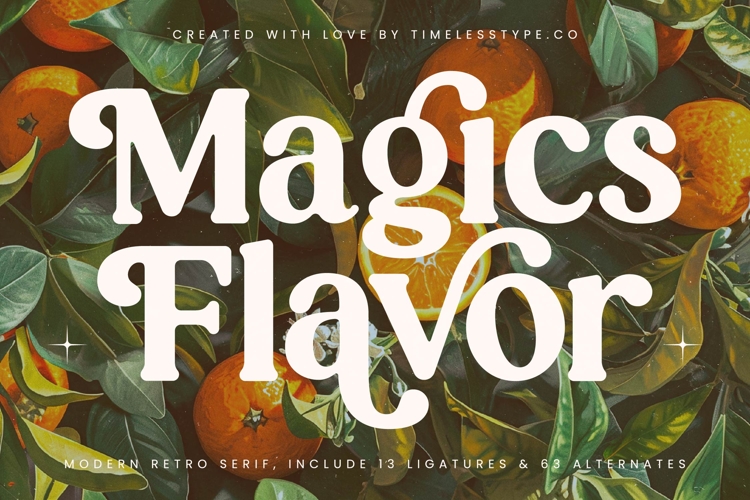 Magics Flavor - Modern Retro Serif