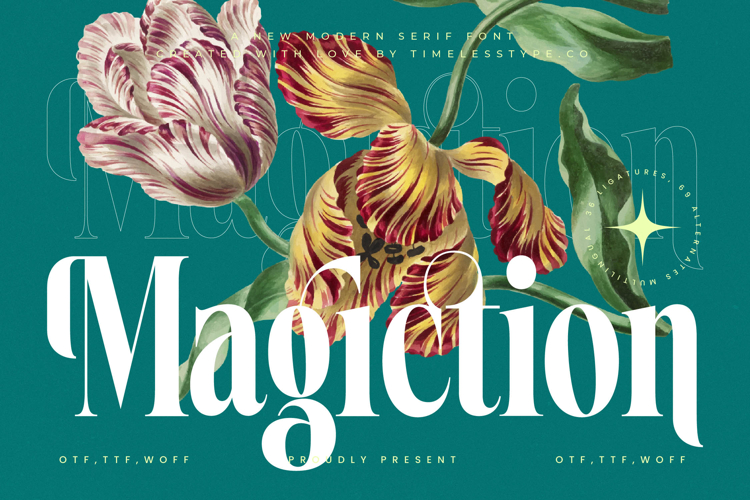 Magiction - New Modern Serif Font