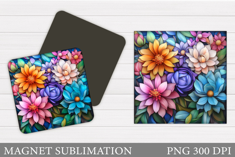 Blue Flowers Clipart Image 7