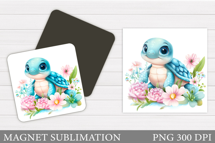 Cute Turtle Clipart Image 7