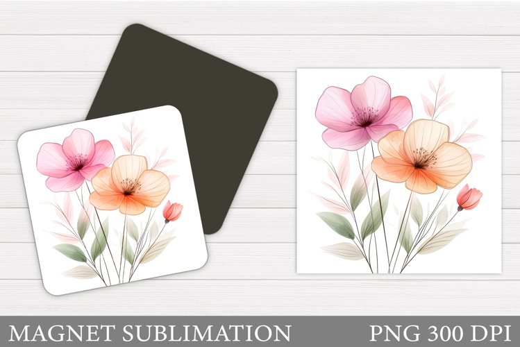 Blue Flowers Clipart Image 13
