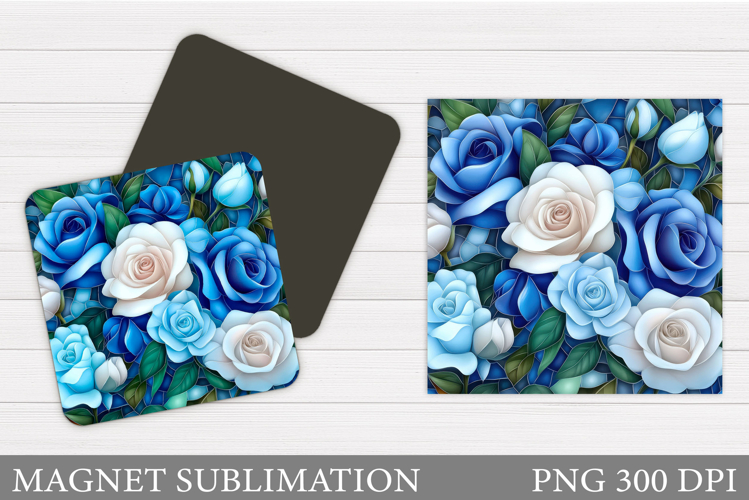 Blue Flowers Clipart Image 12
