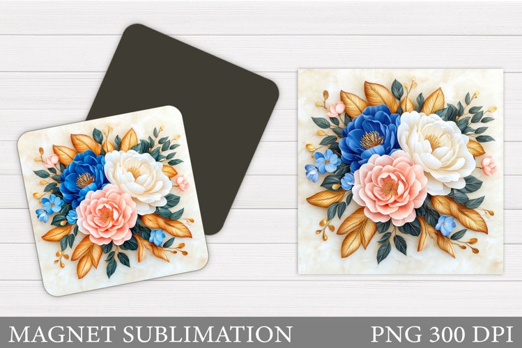 Blue Flowers Clipart Image 24