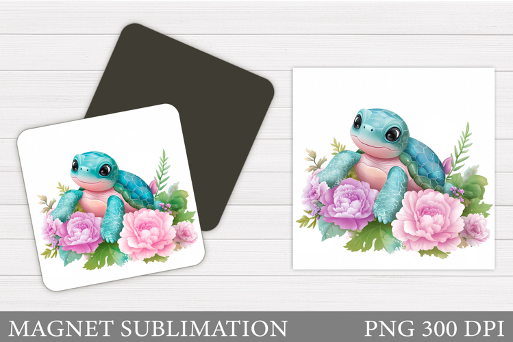 Cute Turtle Clipart Image 3