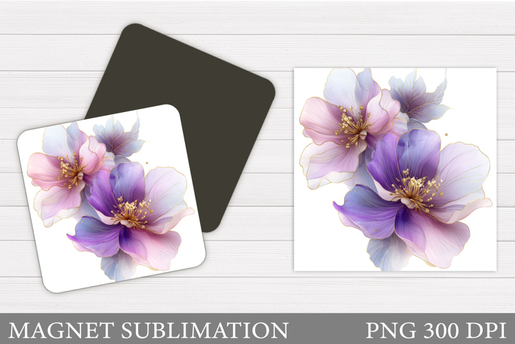Blue Flowers Clipart Image 16