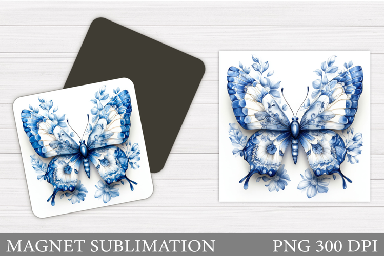 Butterfly Magnet Design. Butterfly Sublimation