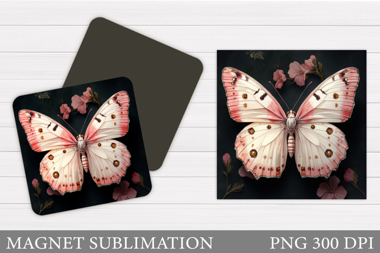 Butterfly Magnet Design. Butterfly Sublimation