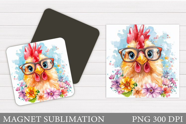 Cute Chicken Clipart Image 6
