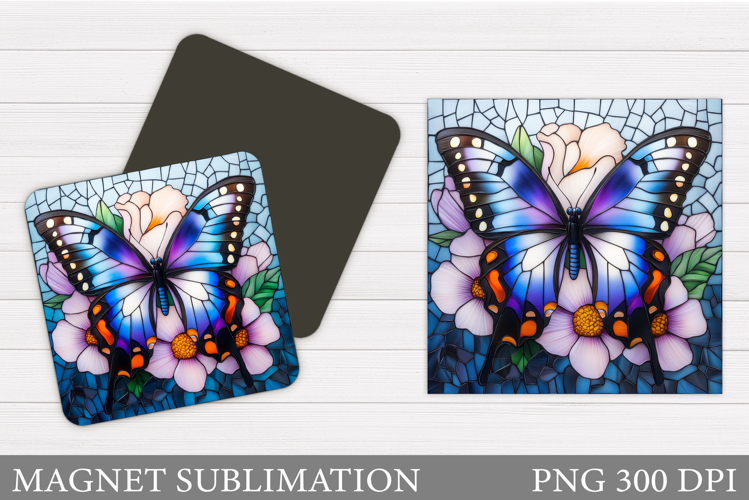 Butterfly Magnet Design. Butterfly Sublimation