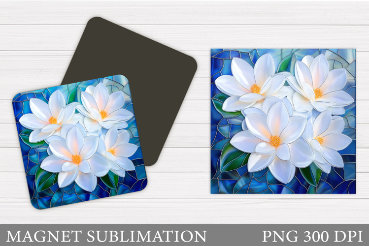 Blue Flowers Clipart Image 4