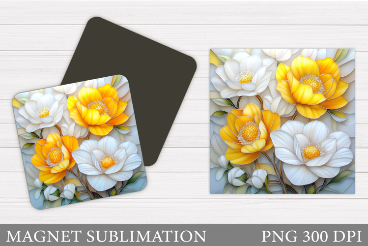 Blue Flowers Clipart Image 3