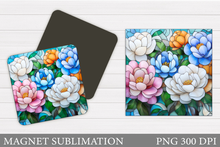 Blue Flowers Clipart Image 2