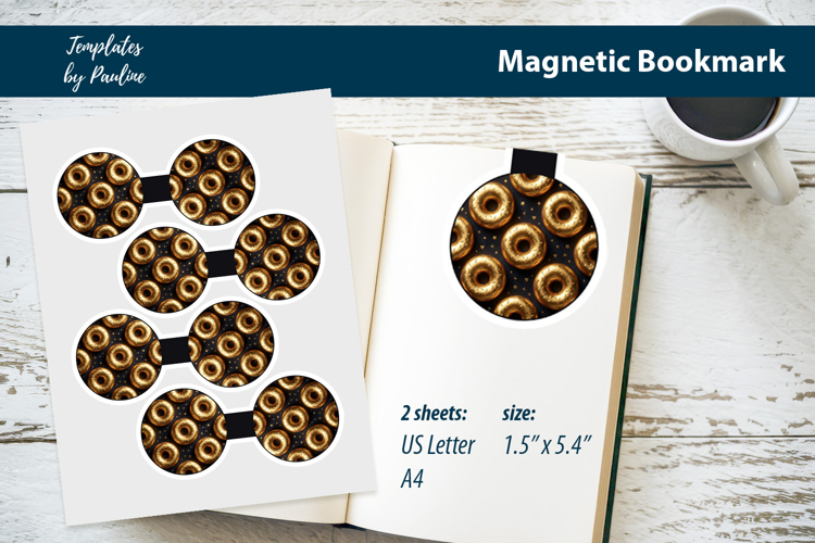 Donut Reader Magnetic Bookmark for Students and Teachers