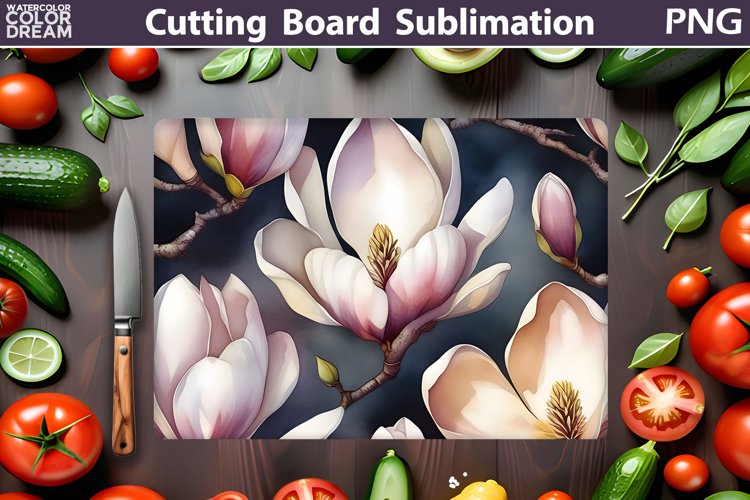 Flowers Cutting Board | Kitchen Cutting Board