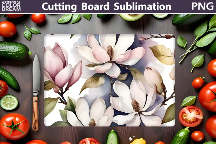 Flowers Cutting Board | Kitchen Cutting Board