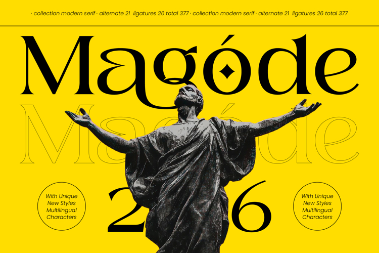 Magode - Collection Modern Serif