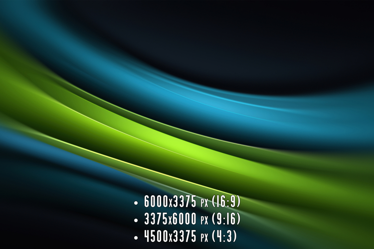 Colorful Abstract Background With Waves and Lines example image 1