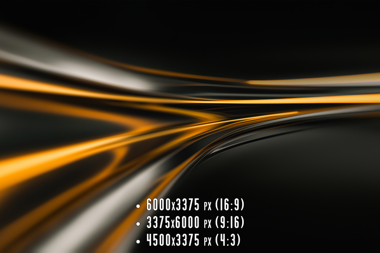 Abstract Shapes Create a Flowing Design in Dark Colors example image 1