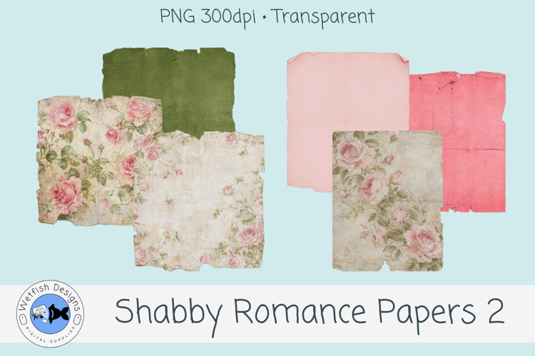 Shabby Romance Papers 1