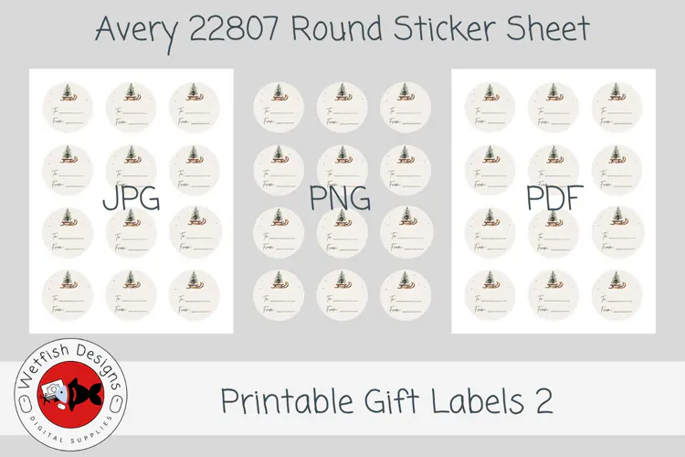 Christmas Printable Gift Labels 2