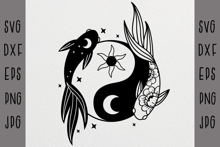 Sun and Moon SVGs Image 4