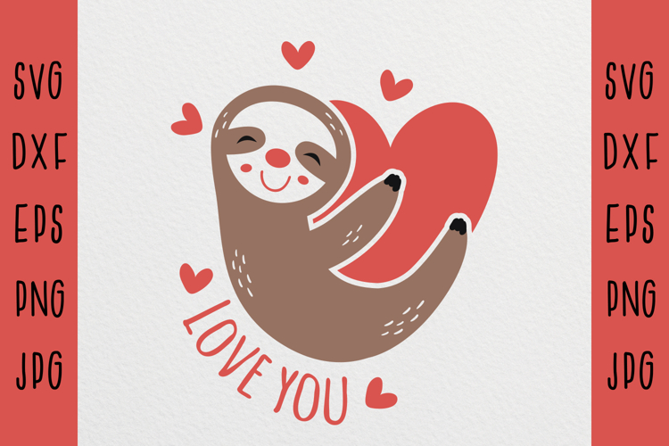Hanging Sloth SVGs