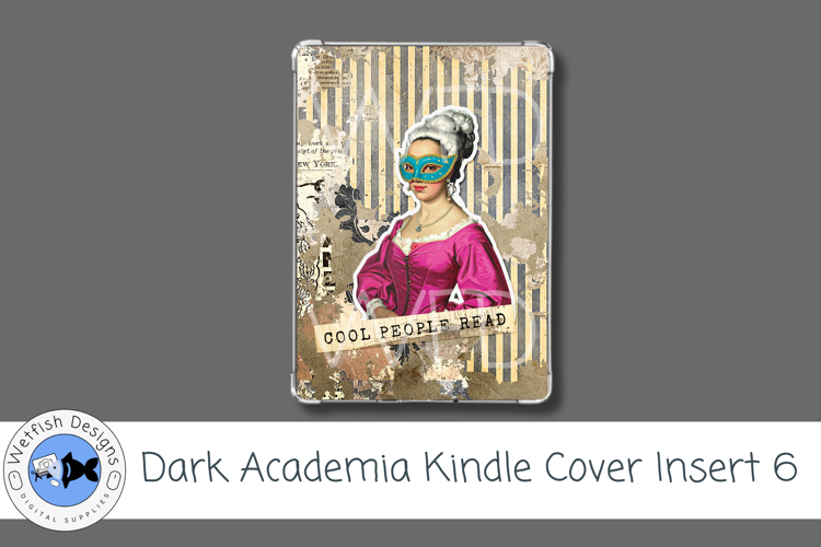 Dark Academia Kindle Cover Insert 6