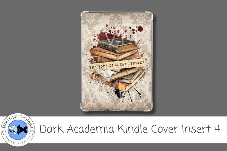 Dark Academia Kindle Cover Insert 4